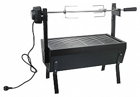 Gril BARBECUE s motorem, 230 V, 60 cm