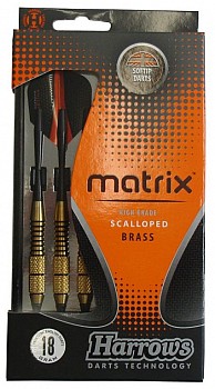 Šipky s plastovými hroty HARROWS SOFT MATRIX 14g