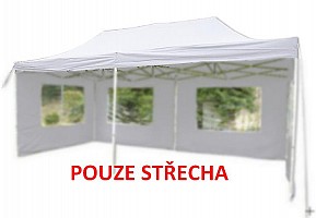 Náhradní střecha k party stanu 3 x 6 m, bílá