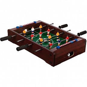 GamesPlanet® Mini stolní fotbálek, 51 x 31 x 8 cm, tmavá