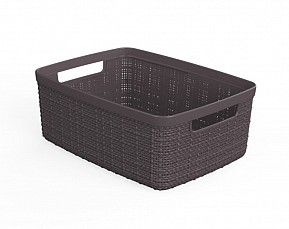 Curver Úložný box Jute S, 5 L, šedý