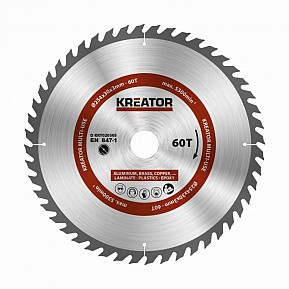 Kreator pilový kotouč, univerzální 254 mm, 60T