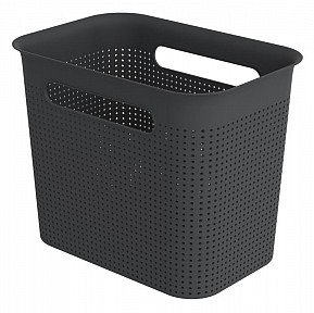 ROTHO Úložný box BRISEN, 7 L, plast, černý