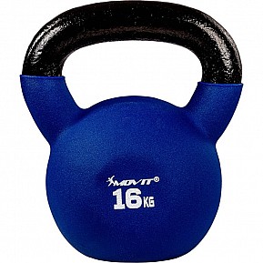 MOVIT Kettlebell činka, modrá, 16 kg