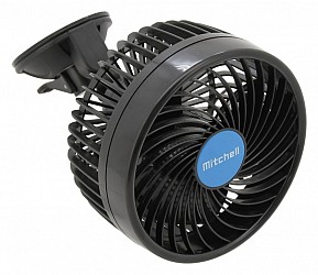 Ventilátor MITCHELL na přísavku - 12V