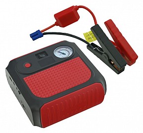 Kompresor AKU + JUMP STARTER s powerbankou 8.000mAh 500A