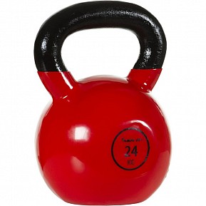 MOVIT Kettlebell činka s vinylovým potahem, 24 kg