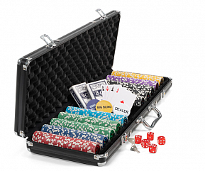 Poker set, kompletní sada, 500 ks