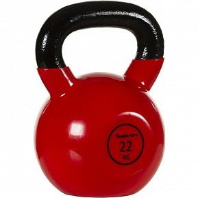 MOVIT Kettlebell činka s vinylovým potahem, 22 kg