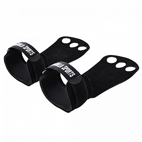 Gorilla Sports Mozolníky Grips, 2 kusy, L, černé