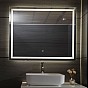 Aquamarin Koupelnové zrcadlo s LED osvětlením, 100 x 80 cm