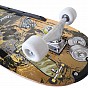 ACRA Skateboard barevný S2, žlutý