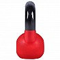 Gorilla Sports kettlebell činka, pogumovaný povrch, 4 kg