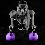 MOVIT Kettlebell činka, fialová, 20 kg