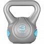 MOVIT Kettlebell činka 3 kg, sv. modrá