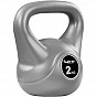 Movit Kettlebell činka, 2 kg, šedá/černá