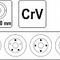 Stahovák brzdových bubnů 4/5 ramenný, 90 - 180 mm