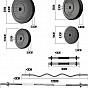 PHYSIONIC Vzpěračský set se závažím, hvězdicové zámky 105 kg