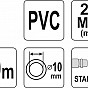 Hadice vzduchová PVC 10mm, 10m