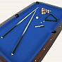 Kulečníkový stůl pool billiard kulečník s vybavením, 8 ft