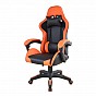 Ergonomická herní židle Racing Supreme Pro, černo-oranžová