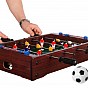 GamesPlanet® Mini stolní fotbálek, 51 x 31 x 8 cm, tmavá