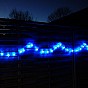 Vánoční LED osvětlení 4 m, hvězdy, modré