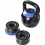 Gorilla Sports Kettlebell, nastavitelná hmotnost 16 - 24 kg