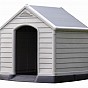 Curver Bouda pro psy Dog House šedá, 95 x 99 x 99 cm