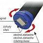 Svítilna montážní 25/220 lm, 3 x AAA