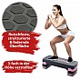 MAXXIVA fitness stepper, výškově nastavitelný, růžová