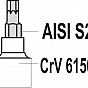 Bity Torx sada 12 ks (CrV 6150)