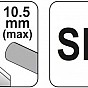 Kleště elektrikářské - upichovák 170 mm