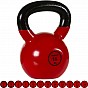 MOVIT Kettlebell činka s vinylovým potahem, 16 kg