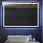 Aquamarin Koupelnové zrcadlo s LED osvětlením, 100 x 70 cm