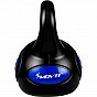 MOVIT Kettlebell činka - 12 kg, černá/tmavě modrá