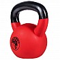 Gorilla Sports kettlebell činka, pogumovaný povrch, 12 kg