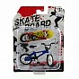 Skateboard prstový s kolem plast 10cm