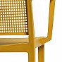 Křeslo GRID ARMCHAIR, 81 x 57 x 56 cm, hořčicově žlutá