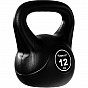 MOVIT Kettlebell činka, 12 kg, černá