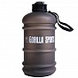 Gorilla Sporst plastová láhev na pití, 2,2 L, šedá