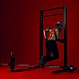 Multifunkční Squat Rack Gorilla Sports, nosnost 300 kg