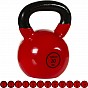 MOVIT Kettlebell činka s vinylovým potahem, 20 kg