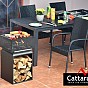 CATARRA Ohniště CUBE s mřížkou, 74 cm