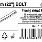 Stěrač Flat bulk 22" (bolt) - 550 mm