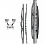 Stěrače - 530 + 480 mm