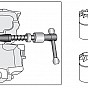 Sada fréz naftových vstřiků Common Rail