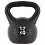 MAXXIVA Kettlebell činka, černá, 12 kg