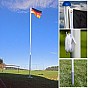 FLAGMASTER® Vlajkový stožár vč. vlajky Řecko, 6,50 m