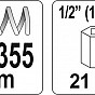 Stahovák pružin tlumičů automobilů 355 x 82 mm 2ks